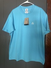 Nike ACG Dri-FIT Loose Fit T-Shirt Men’s Medium Blue Turquoise NWT picture
