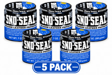 Atsko Sno-Seal Original Beeswax Waterproofer 7 oz - Rain, Snow & Salt Protection picture