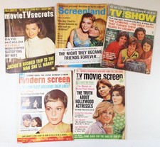 1966 Hollywood Movie TV Secrets, Screenland, TV Show Screen (5) Magazines _mb picture