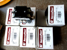 ANOTHER LOT OF SIX NEW 40 AMP 2 POLE CONTACTORS 120 VAC COIL picture