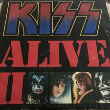 Kiss - Alive II LP Casablanca NBLP 7076-2 1977 Pressing Missing 1st Record picture