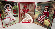 Mattel Coca-Cola Fashion Classic Series Barbie Lot of 3 1997 COA & NRFB picture
