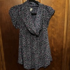 Anthropologie Odille Silk Deuxhill Top size 8 picture