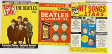 LOT OF 3 TEEN MAGAZINES FROM 1964 FEATURING THE BEATLES VERY GOOD CONDITION picture