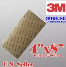 3M 300LSE 4x8”SUPER STRONG DOUBLE SIDED TAPE SHEET PAD - Auto Emblem Repairs picture