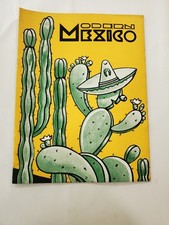 1935 Modern Mexico Magazine Art Deco Cover Mexican Chamber Commerce picture