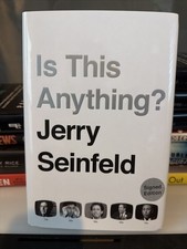 Signed Jerry Seinfeld Biography, Is This Anything? Beckett Coa Authentication picture