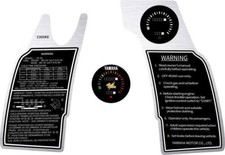 USA Dash Decals 1984-1985 YF60 4-ZINGER Graphics Kit Stickers 4 wheeler ATV picture