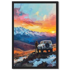 Mountain Landscape Wall Art Canvas Oil Paintings Reproduction picture