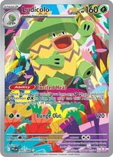 Ludicolo Holo Illustration Rare ME02: Phantasmal Flames 095/094 NM picture