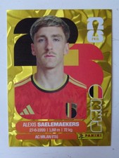 2026 PANINI  WORLD CUP  GOLD Crumple Stickers SINGLES - PICK & COMPLETE SET   C picture