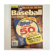 Beckett Baseball Card Monthly Topps 50 Magazine December 2000 Todd Helton picture