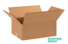 Pick Qty 25-100 15X11X6 Cardboard Boxes Mailing Packing Shipping Box Corrugated picture