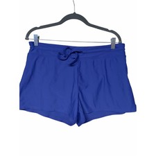 Kona Sol Royal Blue Drawstring Swim Shorts Sz M. Excellent used condition. picture