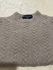 Vintage Brooks Brothers 100% Wool Made In Hong Kong Boys Size Medium picture