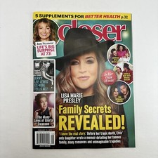 CLOSER MAGAZINE - FEBRUARY 19, 2024 - LISA MARIE PRESLEY (Cover) FAMILY SECRETS picture
