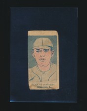 1926-27 W512 Strip Cards -ROGERS HORNSBY (New York Giants) *RARE TEAM CHANGE* picture