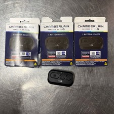 (Lot 4x) 3x New Chamberlain myQ CH363 3-Button Garage Door Remotes & 1x No Box picture