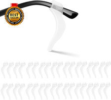 Eyeglass Ear Grips -20 Pairs Eye Glasses Ear Grippers Anti-Slip Holder  Silic... picture