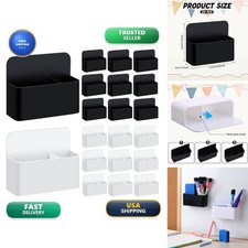 Colarr 20 Pack Magnetic Marker Holder White Black picture