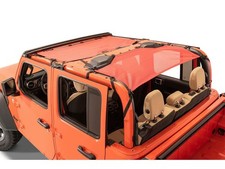 MasterTop ShadeMaker Freedom Mesh Bimini Top Plus; Red picture