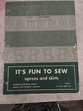 collectible books vintage 1961 4-H Sewing Instructional book picture
