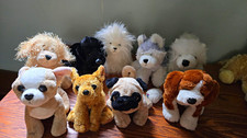 Lot of Vintage 2000s Dog Webkinz, Ages 3-7 (6-14 in), No Tags picture