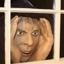 Scary PeeperFreak Halloween Decoration Clown Indoor and Outdoor Window Hanging🎃 picture