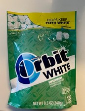 Orbit White Sweet Mint Gum Case 8 Bags x 120 Pieces Each Fresh, Sealed picture