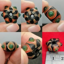 Antique Mosaic Glass Beautiful Rare Unique Bead picture