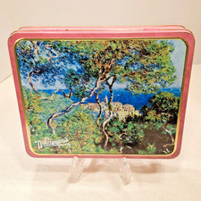 Whitman’s Monet “Bordighera” Collectible Tin Box Claude Monet Art Institute Chic picture