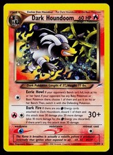 Dark Houndoom 7/105 Neo Destiny Unlimited Holo Moderately Played - Small Crease picture