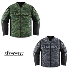 Icon Hooligan CE Tiger's Blood Textile Street Motorcycle Jacket picture