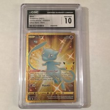 Pokemon (2021) Celebrations Mew Ultra Rare Holo 025/025 CGC 10 picture