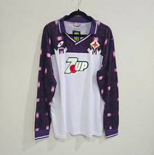 Fiorentina ACF 1992-93 Away Lotto Retro soccer jersey GABRIEL BATISTUTA #9 XXL picture