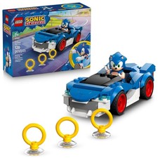 LEGO Sonic The Hedgehog Sonic: Speedster Lightning Race Car Toy Multicolor picture