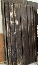 antique colonial mesquite wood door wide 42 1/2