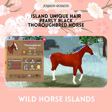 🐎 Wild Horse Islands 🐎 Island Unique Hair IUH Thoroughbred picture