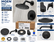 Mo*en UTS3202BL Doux M-CORE 3-Series Shower Trim Kit Matte Black picture