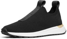 Michael Kors Bodie Women's Jacquard Logo Print Knit Slip On Sneakers  5.5M picture