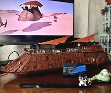 NEW UCS Jabba's Sail Barge Building Block Set Generic ALL 11 Minifigure 3943 PCS picture