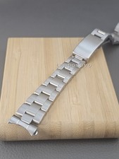 Vintage 17mm bracelet watch oyster type 1970 1980 new nos watch strap strap picture