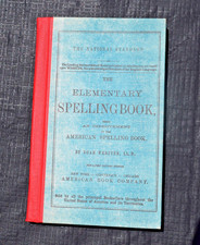 The Elementary Spelling Book 1880/1908 Noah Webster American National Standard picture