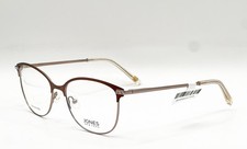NEW JONES NEW YORK VJONK09 BROWN AUTHENTIC EYEGLASSES 56-18 picture