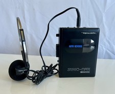 Realistic Stereo-Mate SCP-35 Cassette Player & Nova 34 Headphones Bundle TESTED picture