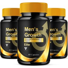 (3 Pack) Mens Growth Pill, MensGrowth Performance Support (180 Capsules) picture