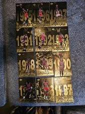1998 Upper Deck Gatorade Michael Jordan - SIGNED Card For each year played picture