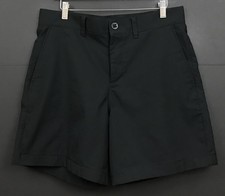 Lululemon Relaxed-Fit Smooth Twill Shorts Black Altered Inseam 6.5