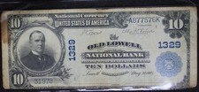 1902 National Note 10$ , A877576K picture