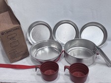 Vintage Open Country Backpacker 8 Piece Mess Kit Bought In 1987 REI Receipt Incl picture